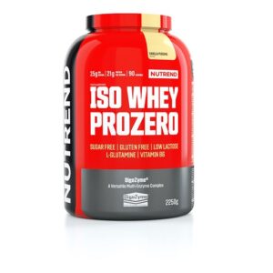 Nutrend ISO WHEY PROZERO 2250g cookies cream