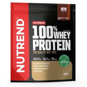 Nutrend 100% Whey Protein 1000g Schokolade Kakao