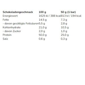 Nutrend Protein Bar 50% (30x50g) Schokolade