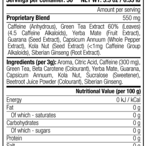 Stacker2 Stacker 4 Powder (50 serv.) 150g Lemon Lime
