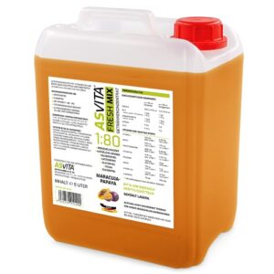 ASVita Fresh Mix Mineralgetränk 1:80 – 5L Fresh-Orange