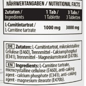MST – L-Carnitine 1000  (90 Tabl.)