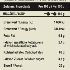 MST – Mass Gainer 1000g Banana