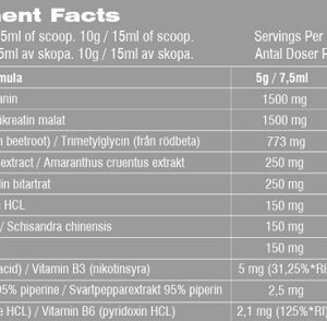 Swedish Supplements Fucked Up Joker 300g