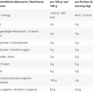 INLEAD L-Arginin HCL 500g