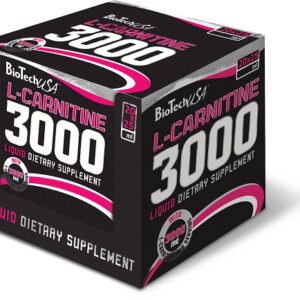 BioTech L-Carnitine Liquid 3000mg 20x25ml Lemon