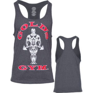Gold´s Gym Classic Stringer Tank Top – Charcoal – Dunkelgrau XXL