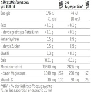 Body Attack Magnesium Liquid Orange 500ml