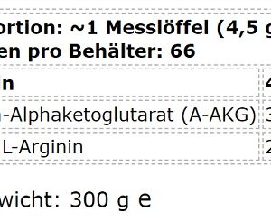 Kevin Levrone Legendary Arginine AKG 300g Exotic
